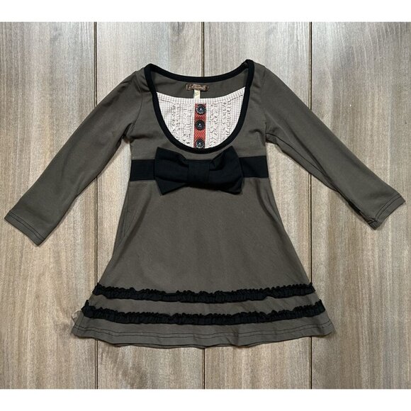 Vintage Matilda Jane Tuxedo Betty Dress - Picture 2 of 13